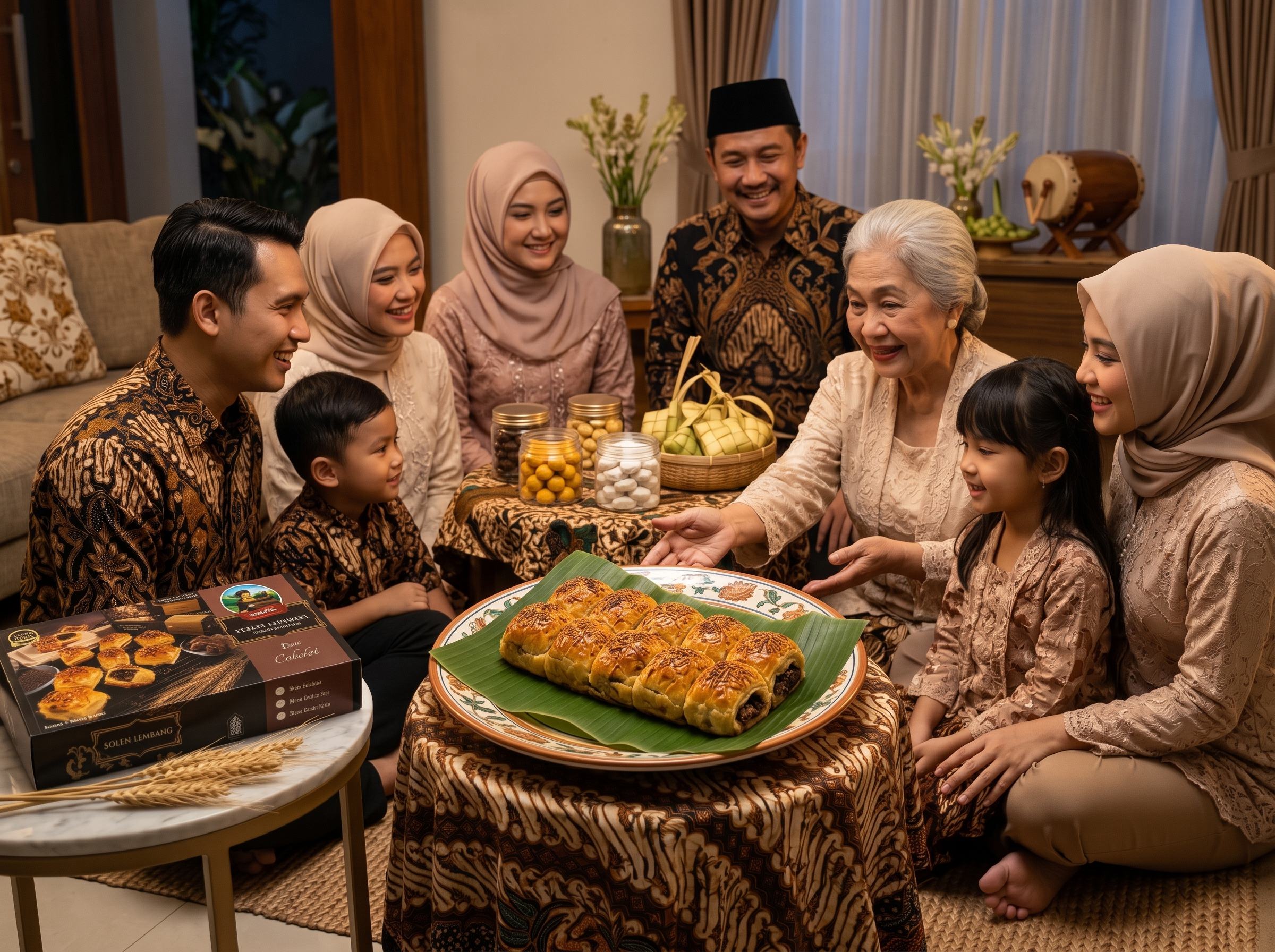 Kebersamaan keluarga di hari raya