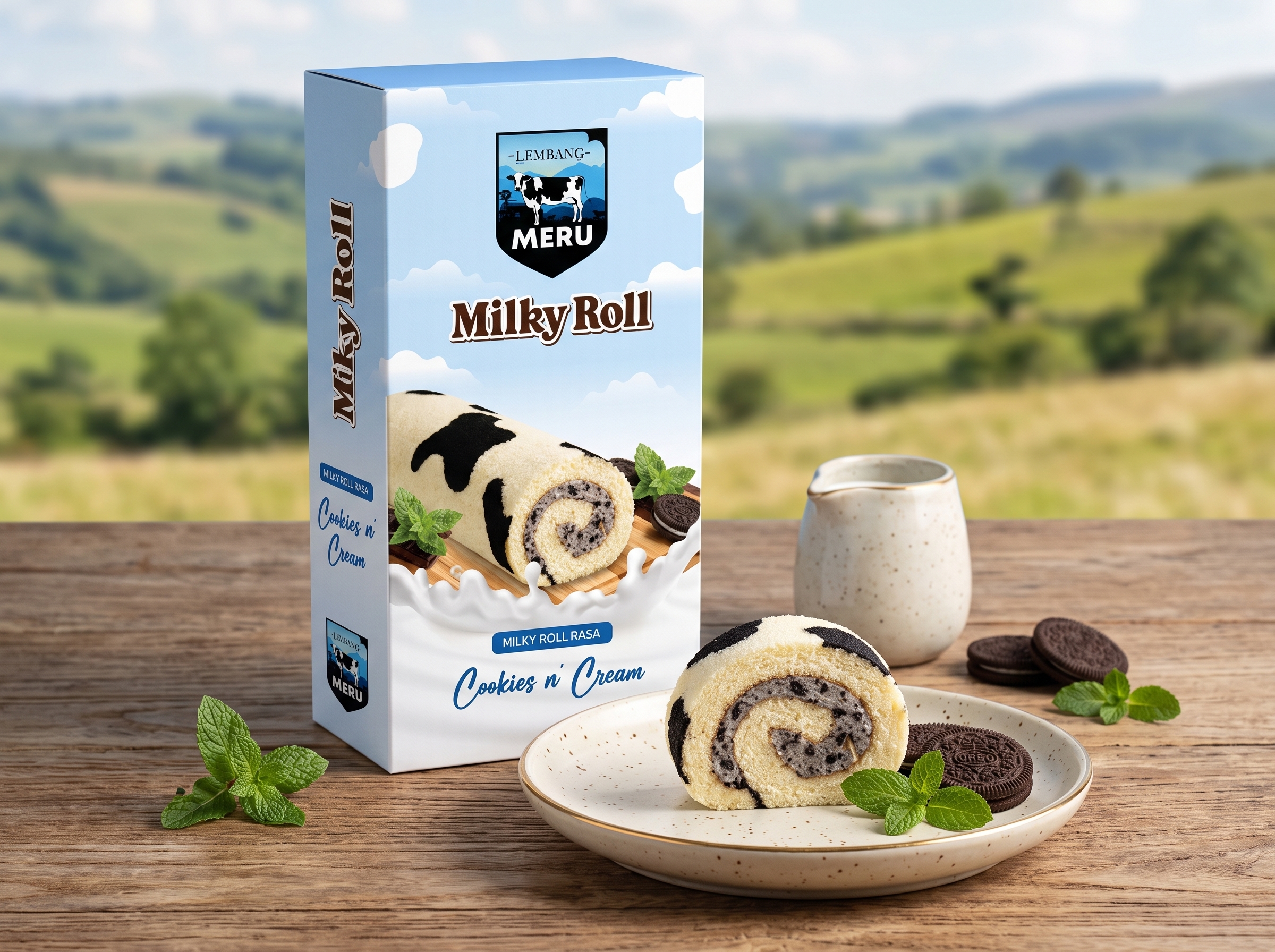 MILKYROLL COOKIES AND CREAM