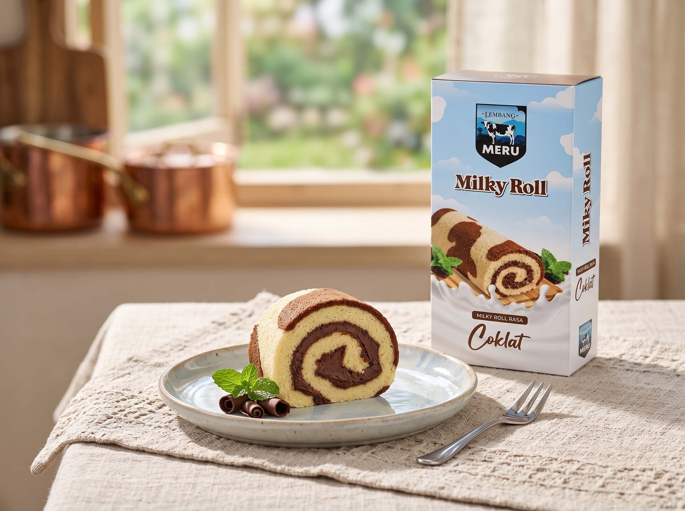 MILKYROLL COKLAT